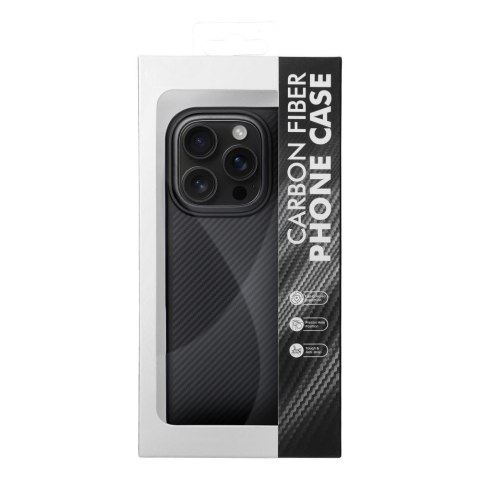Etui na iPhone 16 PRO Carbon Elite Mag Cover zgodne z MagSafe czarne