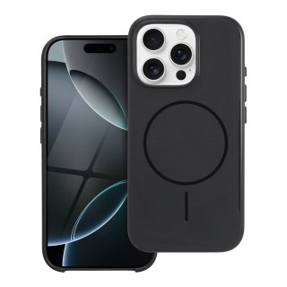 Etui na iPhone 16 PRO MAX Premium Glossy Mag Cover zgodny z MagSafe i Camera Control button czarne