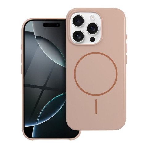 Etui na iPhone 16 PRO Premium Glossy Mag Cover zgodny z MagSafe i Camera Control button złote