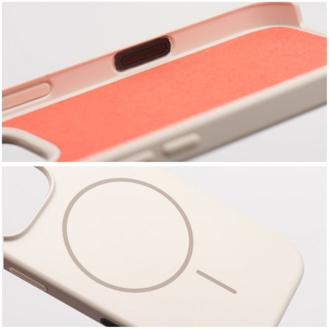Etui na iPhone 17 PRO Glossy Mag Cover zgodny z MagSafe białe