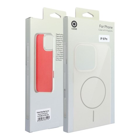 Etui na iPhone 17 PRO Glossy Mag Cover zgodny z MagSafe białe