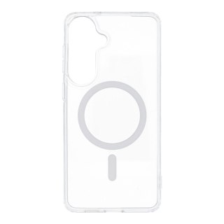 Etui na Samsung S26 ULTRA Drop Glue Colorful Ring Mag Cover zgodny z MagSafe białe
