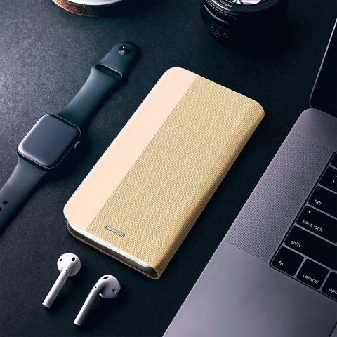 Etui z klapką na Huawei P30 LITE Sensitive Book złote