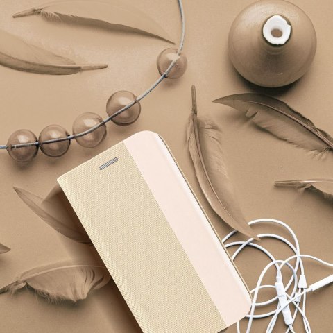 Etui z klapką na Huawei P30 LITE Sensitive Book złote