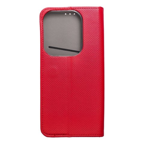 Etui z klapką na Infinix HOT 40 PRO Smart Case Book czerwone
