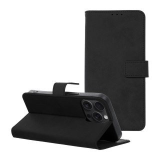 Etui z klapką na iPhone 15 PRO MAX Tender Book czarne
