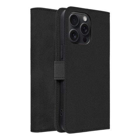 Etui z klapką na iPhone 15 PRO MAX Tender Book czarne