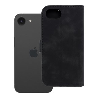 Etui z klapką na iPhone 16e (SE 4 2025) Tender Book czarne
