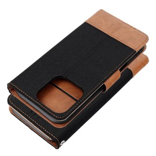 Etui z klapką na iPhone 17 Jeans Book czarne