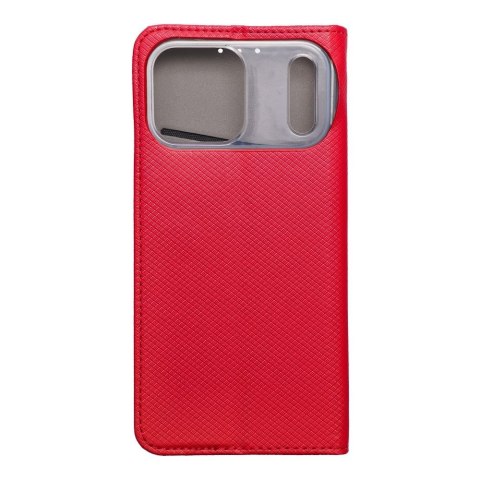 Etui z klapką na iPhone 17 PRO MAX Smart Case Book czerwone