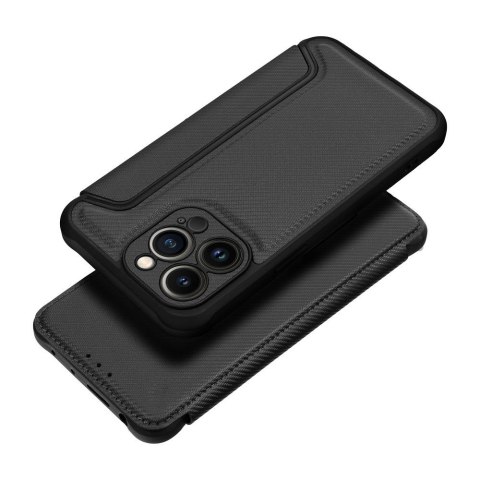 Etui z klapką na iPhone 7 / 8 / SE 2020 / SE 2022 Razor Book czarne