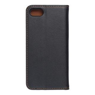 Etui z klapką na iPhone 7 / 8 / SE 2020 / SE 2022 Smart Pro Book skórzane czarne