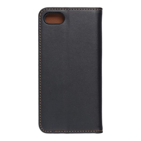 Etui z klapką na iPhone 7 / 8 / SE 2020 / SE 2022 Smart Pro Book skórzane czarne