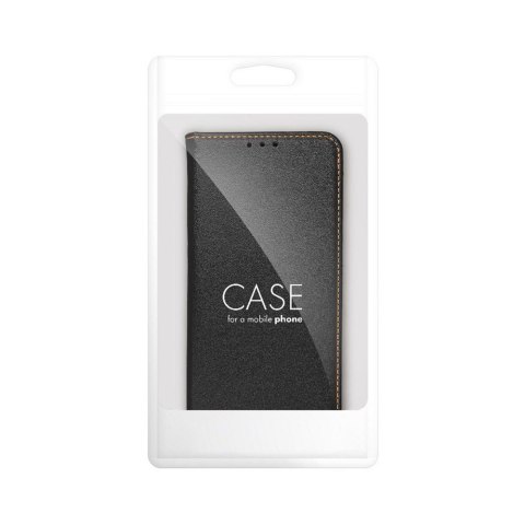 Etui z klapką na iPhone 7 / 8 / SE 2020 / SE 2022 Smart Pro Book skórzane czarne