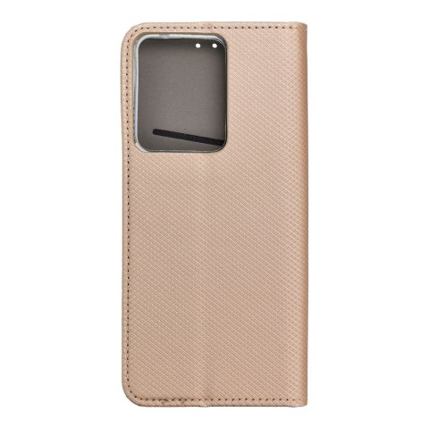 Etui z klapką na Realme 14 5G Smart Case Book złote