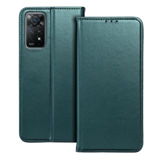 Etui z klapką na Realme 14 PRO PLUS Smart Magneto ciemnozielone