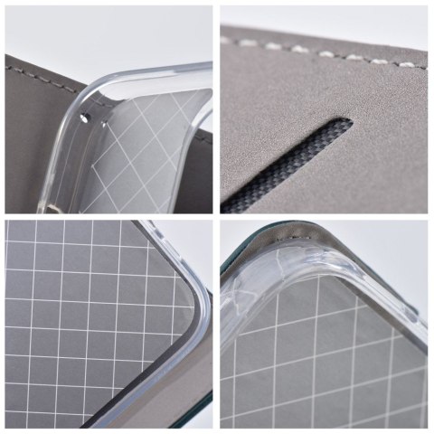 Etui z klapką na Realme C75 Smart Magneto ciemnozielone