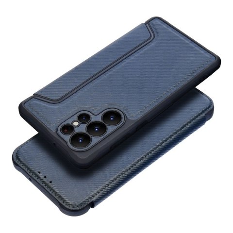 Etui z klapką na Samsung A16 5G Razor Book niebieskie