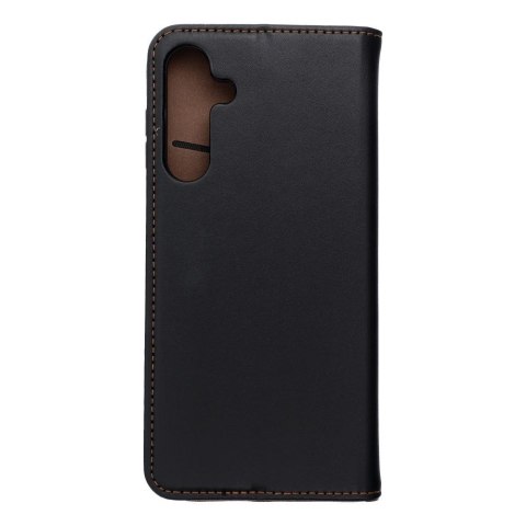 Etui z klapką na Samsung A16 5G Smart Pro Book skórzane czarne