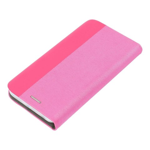 Etui z klapką na Samsung A17 Sensitive Book różowe