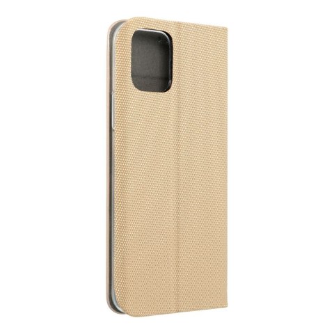 Etui z klapką na Samsung A17 Sensitive Book złote