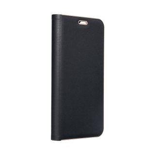Etui z klapką na Samsung A23 5G Luna Book Gold czarne