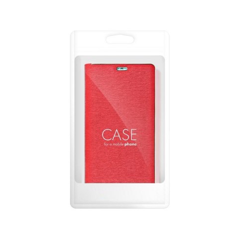 Etui z klapką na Samsung A23 5G Luna Book Gold czerwone