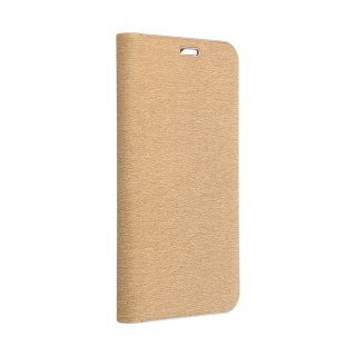 Etui z klapką na Samsung A23 5G Luna Book Gold złote
