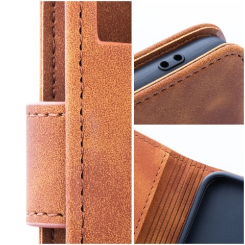 Etui z klapką na Samsung A23 5G Tender Book brązowe