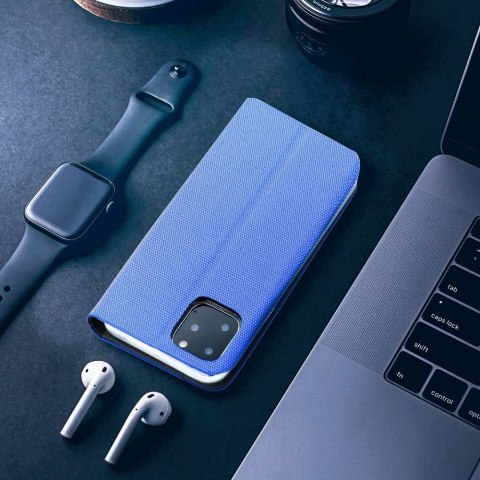 Etui z klapką na Samsung A25 5G Sensitive Book niebieskie