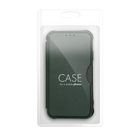 Etui z klapką na Samsung A33 5G Razor Book ciemnozielone