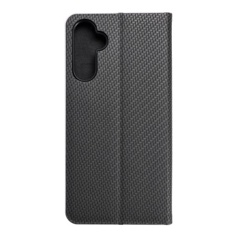 Etui z klapką na Samsung A34 5G Luna Book Carbon czarne