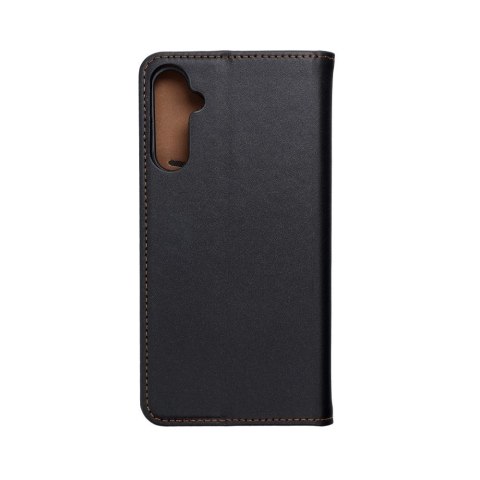 Etui z klapką na Samsung A34 5G Smart Pro Book skórzane czarne