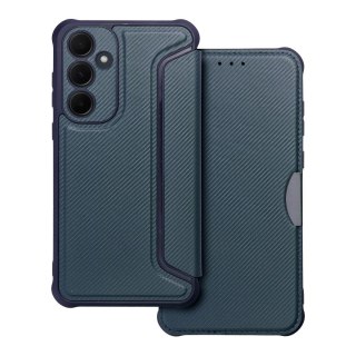 Etui z klapką na Samsung A35 5G Razor Book niebieskie