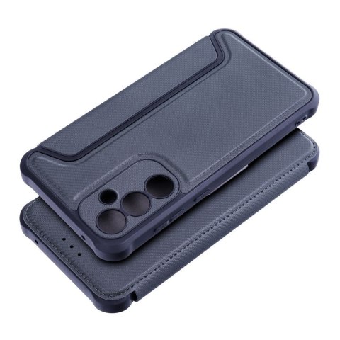 Etui z klapką na Samsung A35 5G Razor Book niebieskie