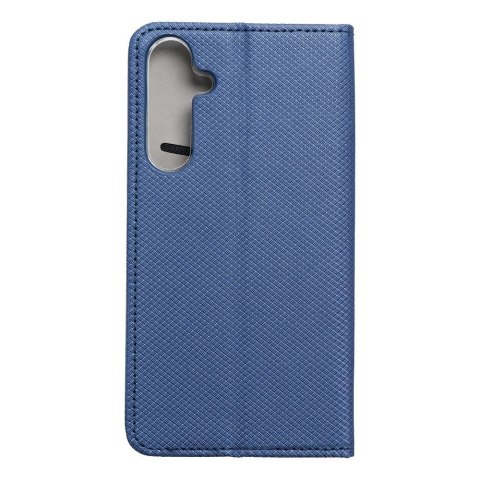Etui z klapką na Samsung A35 Smart Case Book granatowe