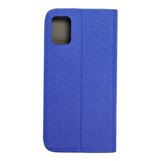 Etui z klapką na Samsung A51 Sensitive Book niebieskie