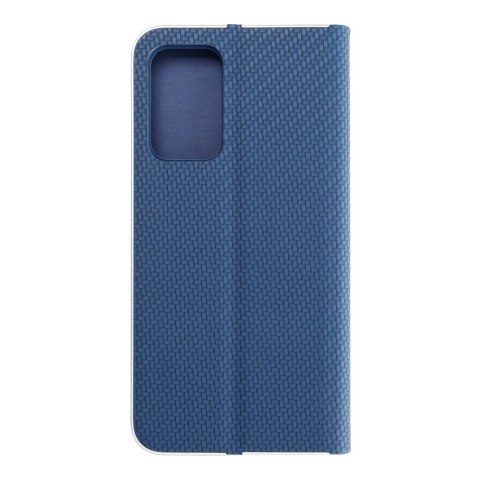 Etui z klapką na Samsung A52 5G / A52 LTE ( 4G ) / A52s 5G Luna Book Carbon niebieskie