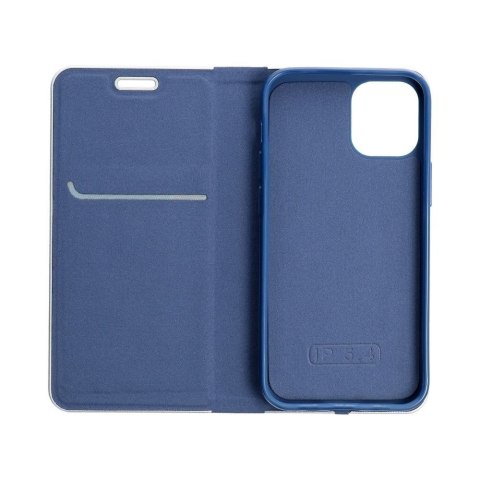 Etui z klapką na Samsung A52 5G / A52 LTE ( 4G ) / A52s 5G Luna Book Carbon niebieskie