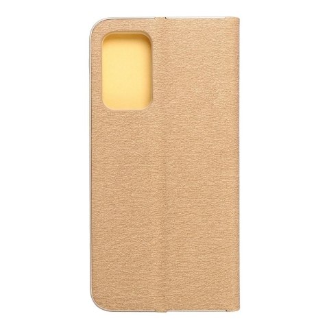 Etui z klapką na Samsung A52 5G / A52 LTE ( 4G ) / A52s 5G Luna Book Gold złote