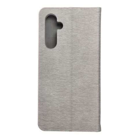 Etui z klapką na Samsung A54 5G Luna Book Gold srebrne