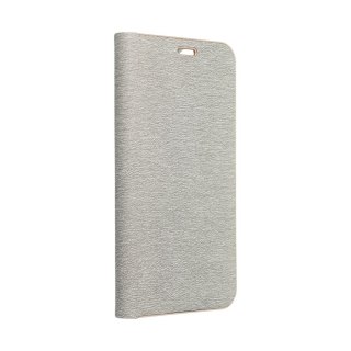 Etui z klapką na Samsung A55 5G Luna Book Gold srebrne