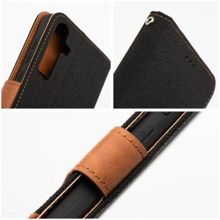 Etui z klapką na Samsung A57 5G Jeans Book czarne