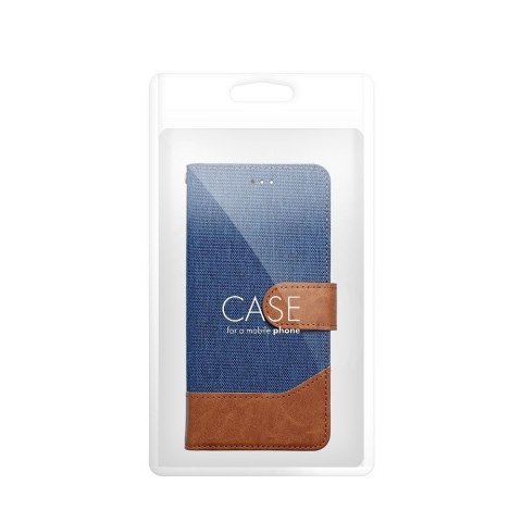Etui z klapką na Samsung A57 5G Jeans Book niebieskie