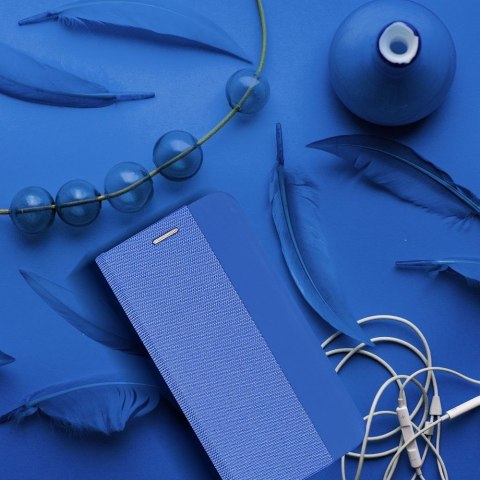 Etui z klapką na Samsung A57 5G Sensitive Book niebieskie