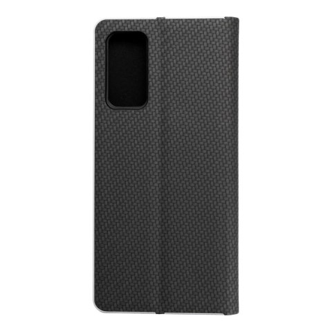 Etui z klapką na Samsung S20 FE / S20 FE 5G Luna Book Carbon czarne