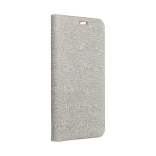 Etui z klapką na Samsung S20 FE / S20 FE 5G Luna Book Gold srebrne