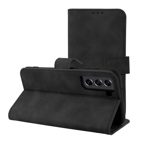 Etui z klapką na Samsung S21 FE Tender Book czarne