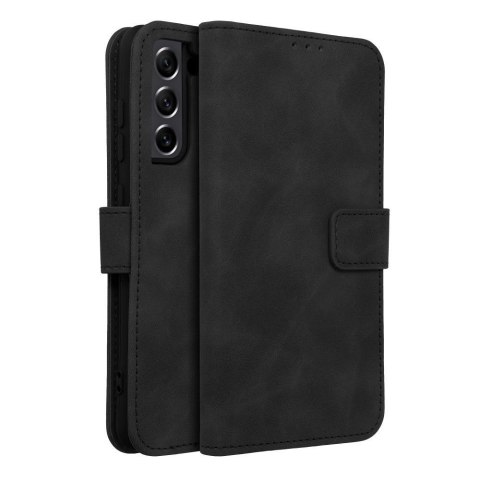 Etui z klapką na Samsung S21 FE Tender Book czarne