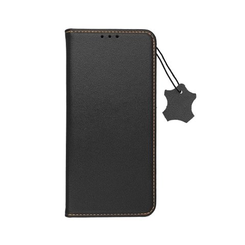 Etui z klapką na Samsung S21 Smart Pro Book skórzane czarne